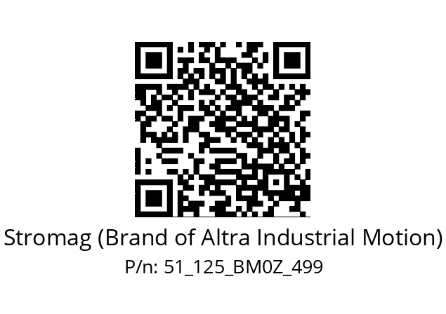   Stromag (Brand of Altra Industrial Motion) 51_125_BM0Z_499