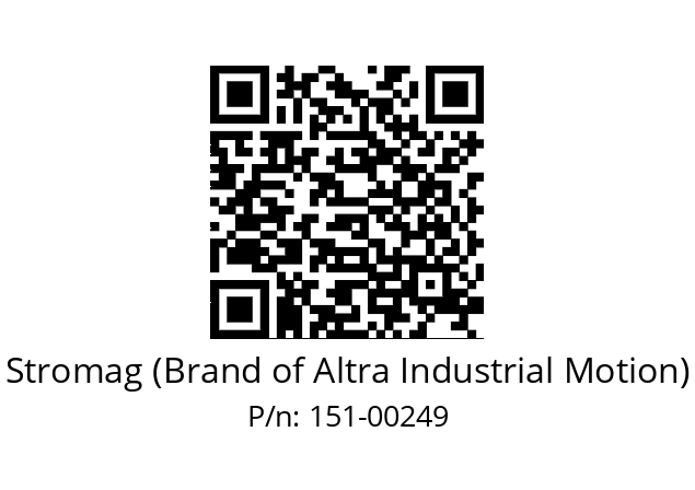   Stromag (Brand of Altra Industrial Motion) 151-00249