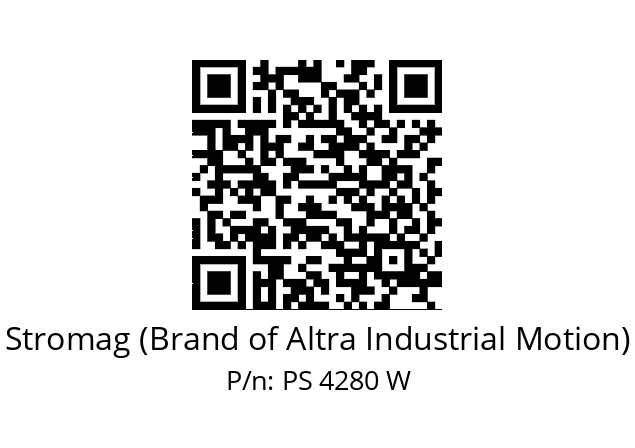   Stromag (Brand of Altra Industrial Motion) PS 4280 W