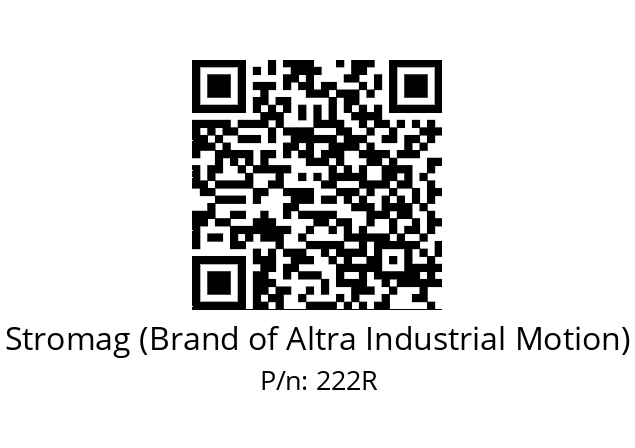   Stromag (Brand of Altra Industrial Motion) 222R