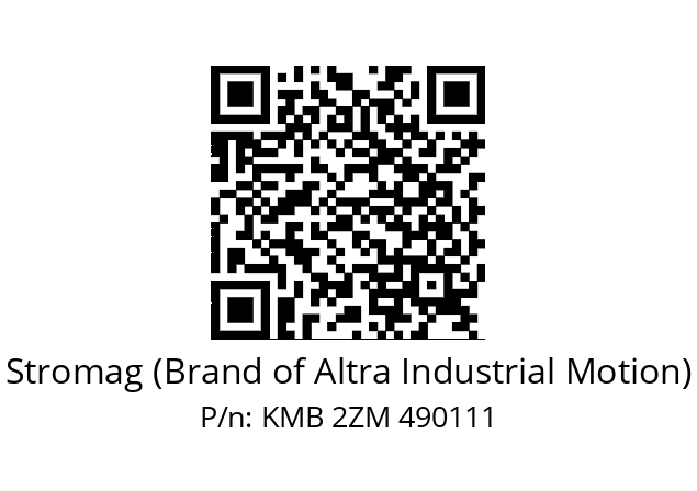   Stromag (Brand of Altra Industrial Motion) KMB 2ZM 490111