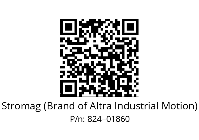   Stromag (Brand of Altra Industrial Motion) 824−01860