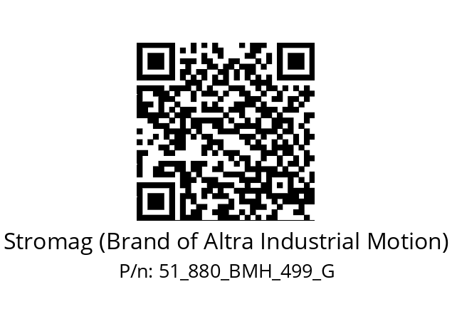   Stromag (Brand of Altra Industrial Motion) 51_880_BMH_499_G