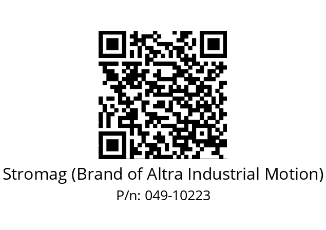   Stromag (Brand of Altra Industrial Motion) 049-10223