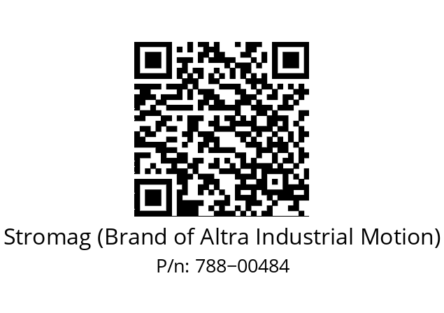   Stromag (Brand of Altra Industrial Motion) 788−00484