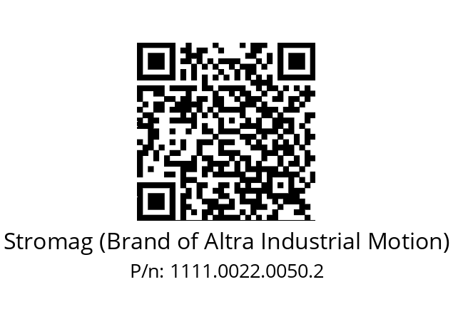   Stromag (Brand of Altra Industrial Motion) 1111.0022.0050.2