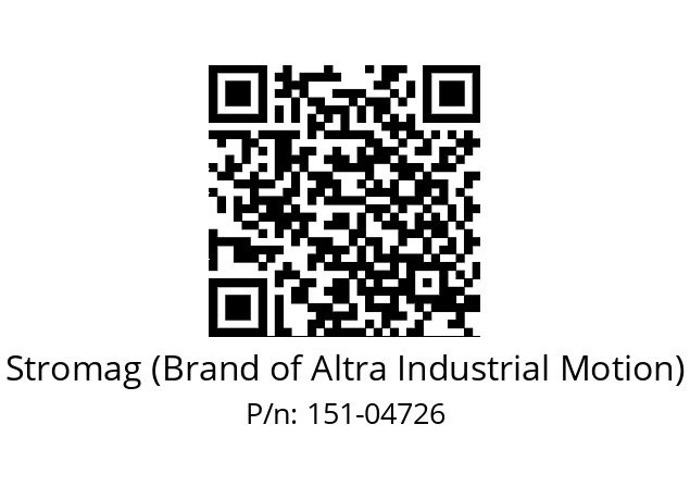   Stromag (Brand of Altra Industrial Motion) 151-04726