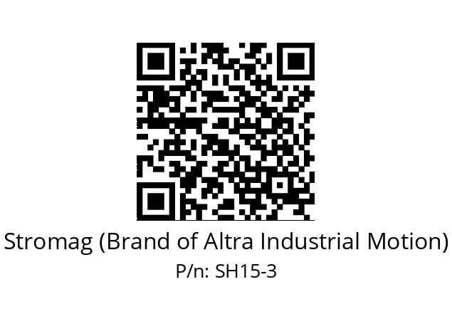   Stromag (Brand of Altra Industrial Motion) SH15-3