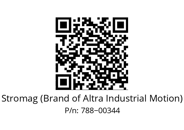   Stromag (Brand of Altra Industrial Motion) 788−00344