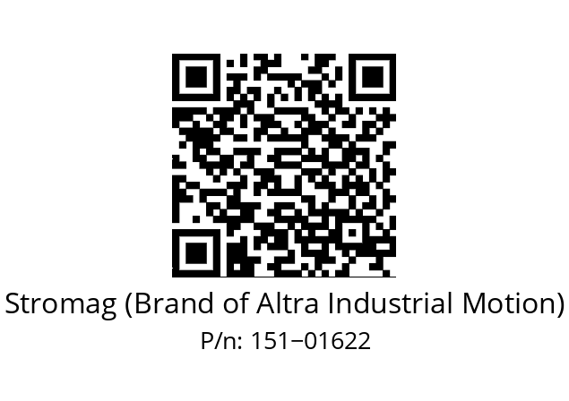   Stromag (Brand of Altra Industrial Motion) 151−01622