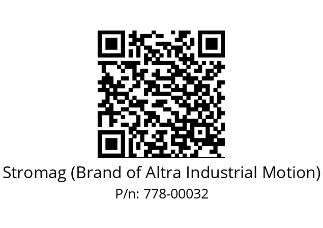   Stromag (Brand of Altra Industrial Motion) 778-00032