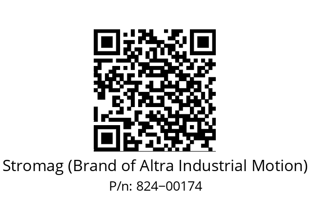   Stromag (Brand of Altra Industrial Motion) 824−00174