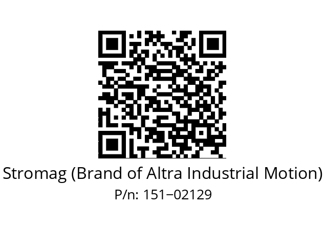   Stromag (Brand of Altra Industrial Motion) 151−02129