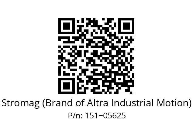   Stromag (Brand of Altra Industrial Motion) 151−05625