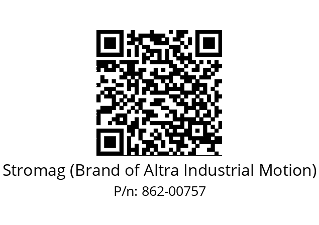   Stromag (Brand of Altra Industrial Motion) 862-00757