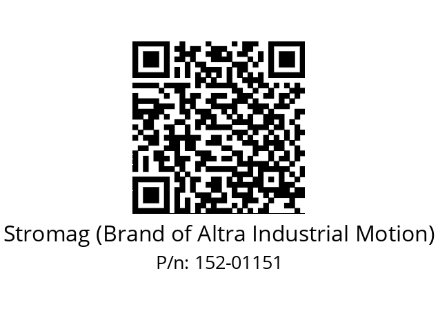   Stromag (Brand of Altra Industrial Motion) 152-01151