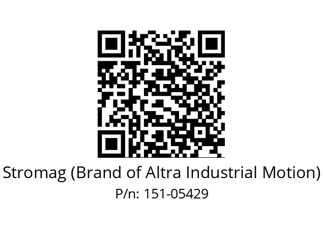   Stromag (Brand of Altra Industrial Motion) 151-05429