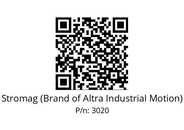   Stromag (Brand of Altra Industrial Motion) 3020