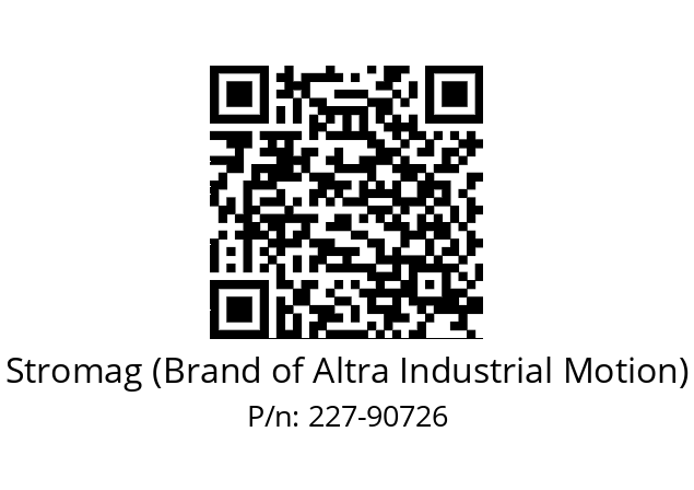   Stromag (Brand of Altra Industrial Motion) 227-90726