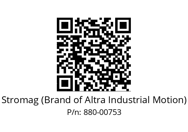   Stromag (Brand of Altra Industrial Motion) 880-00753