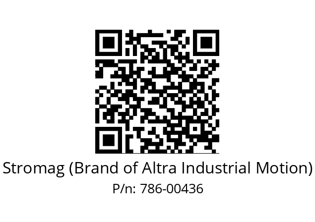   Stromag (Brand of Altra Industrial Motion) 786-00436