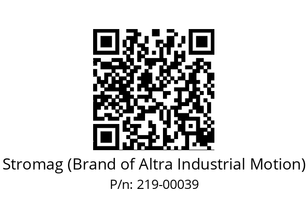   Stromag (Brand of Altra Industrial Motion) 219-00039