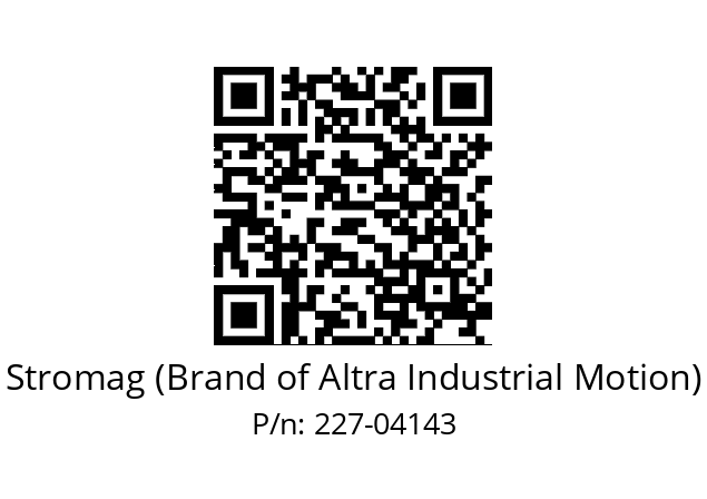   Stromag (Brand of Altra Industrial Motion) 227-04143