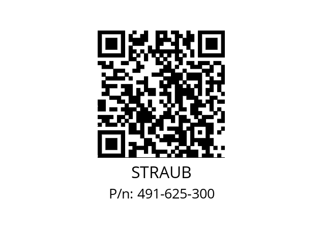   STRAUB 491-625-300