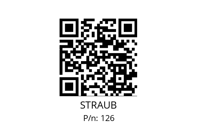   STRAUB 126