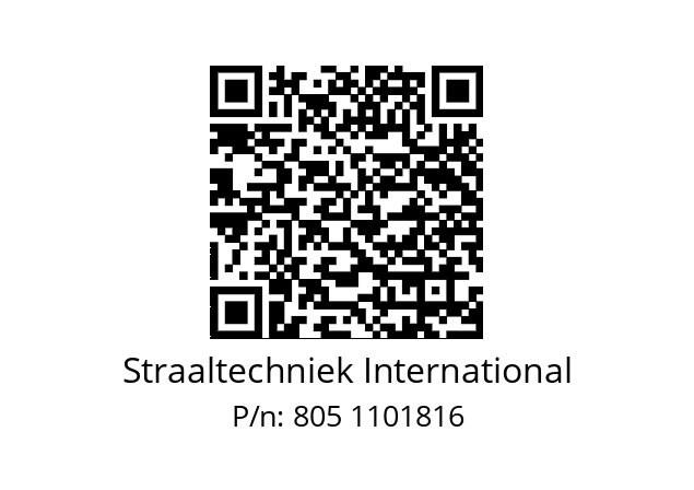   Straaltechniek International 805 1101816