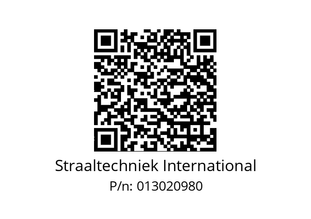   Straaltechniek International 013020980