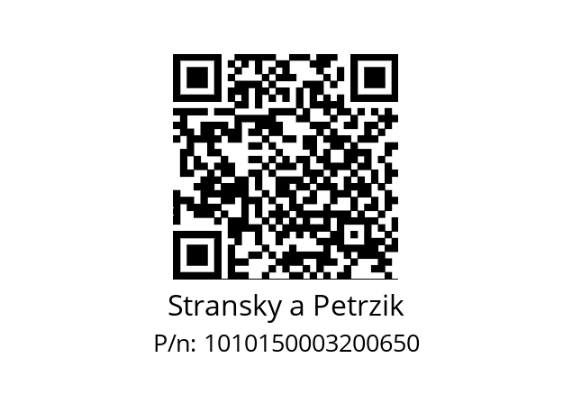   Stransky a Petrzik 1010150003200650