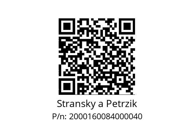   Stransky a Petrzik 2000160084000040