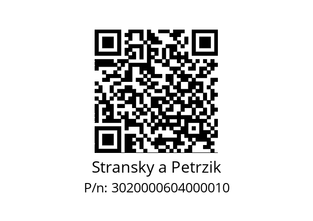   Stransky a Petrzik 3020000604000010