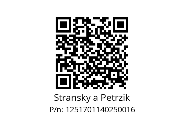   Stransky a Petrzik 1251701140250016