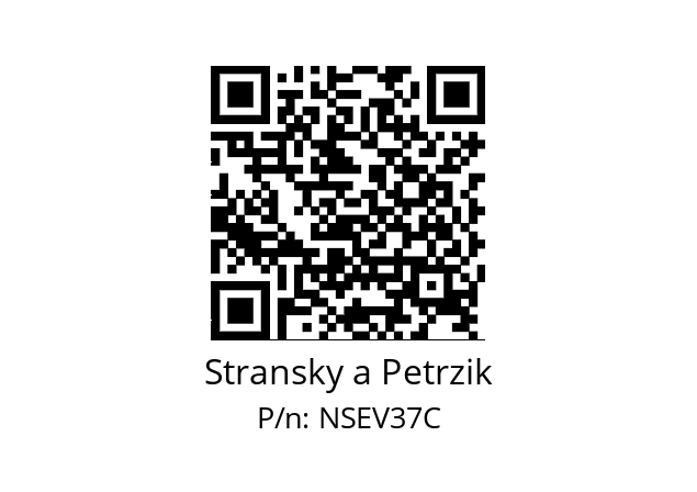   Stransky a Petrzik NSEV37C