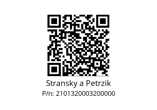   Stransky a Petrzik 2101320003200000