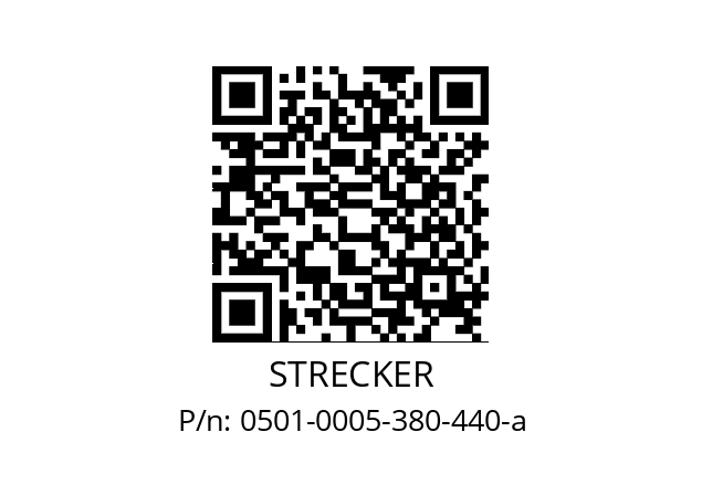   STRECKER 0501-0005-380-440-a