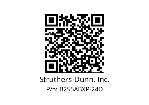   Struthers-Dunn, Inc. B255ABXP-24D