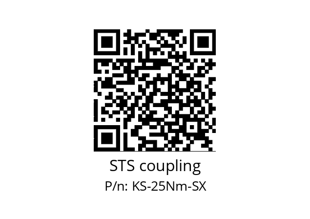   STS coupling KS-25Nm-SX