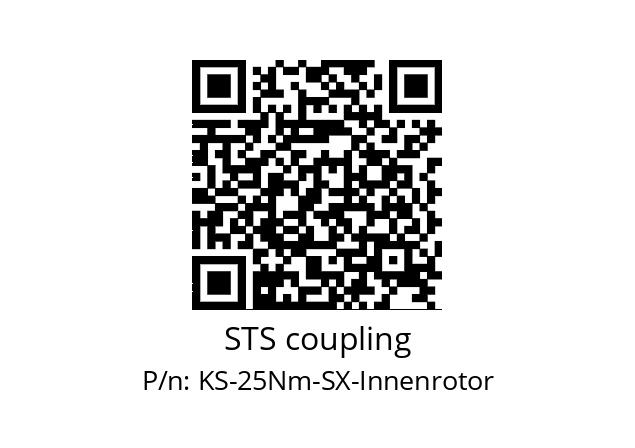   STS coupling KS-25Nm-SX-Innenrotor