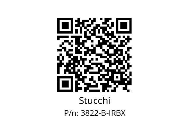   Stucchi 3822-B-IRBX