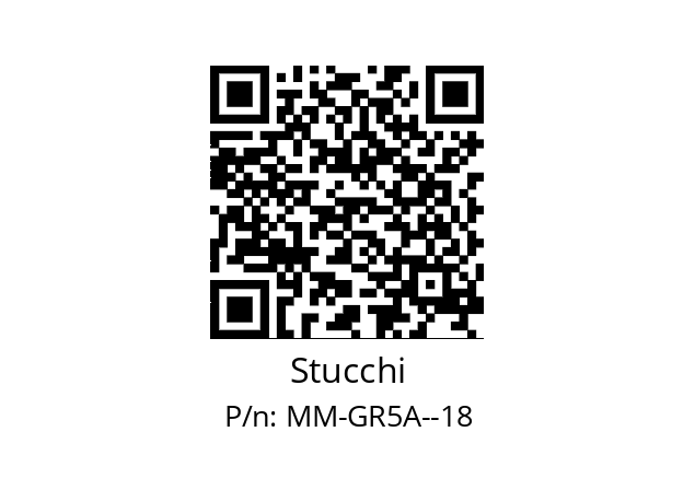   Stucchi MM-GR5A--18