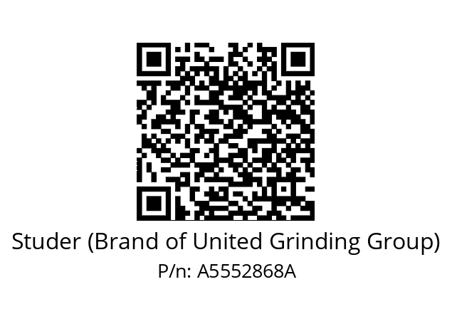   Studer (Brand of United Grinding Group) A5552868A