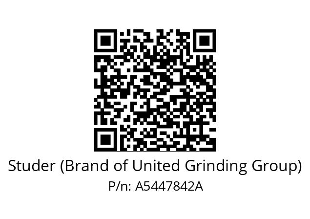   Studer (Brand of United Grinding Group) A5447842A