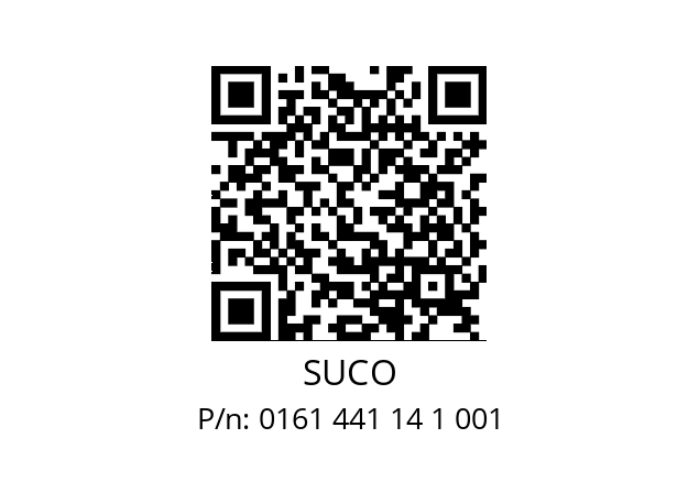   SUCO 0161 441 14 1 001