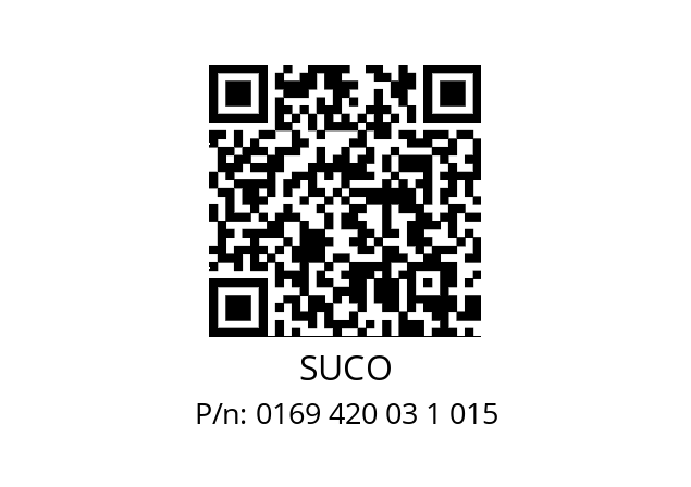   SUCO 0169 420 03 1 015