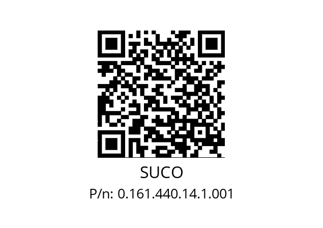   SUCO 0.161.440.14.1.001