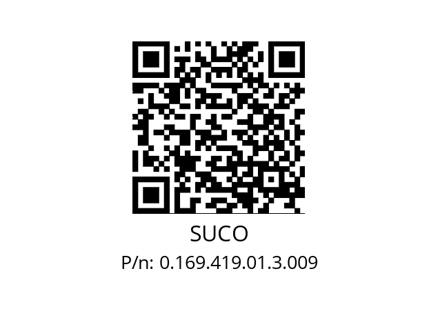   SUCO 0.169.419.01.3.009