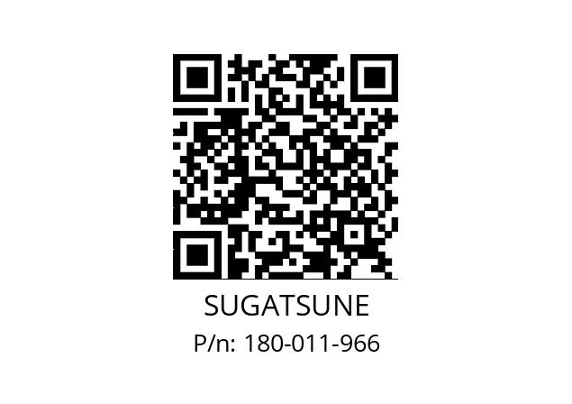   SUGATSUNE 180-011-966